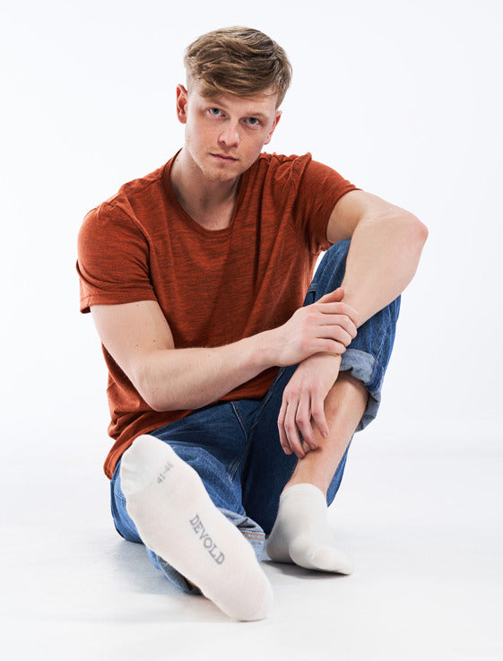 Devold - Daily shorty socks | enkelsokken van merinowol