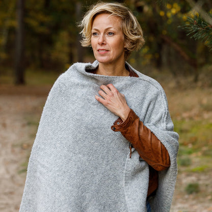 De Reuver - Maud | Poncho aus Wolle