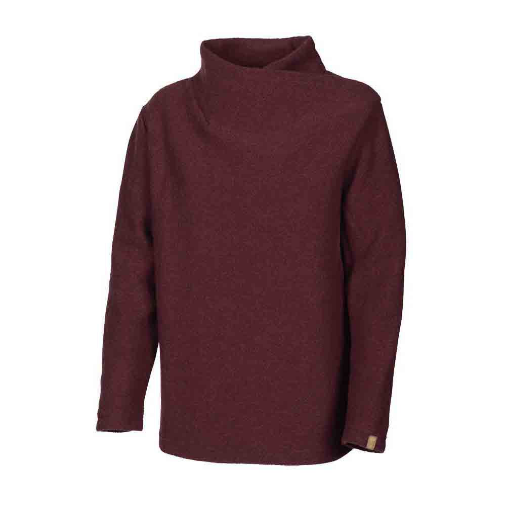 Ivanhoe Knitted in Sweden - GY Elsabo Sweater | wollen damestrui Ruby wine