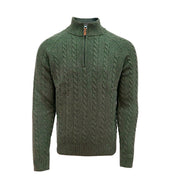 Emerald Style - M Glengarriff HZ | herentrui van lamswol Pesto
