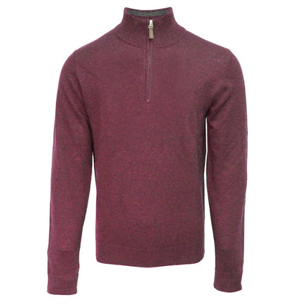 Emerald Style - Halfzip | Herrenpullover aus Lammwolle