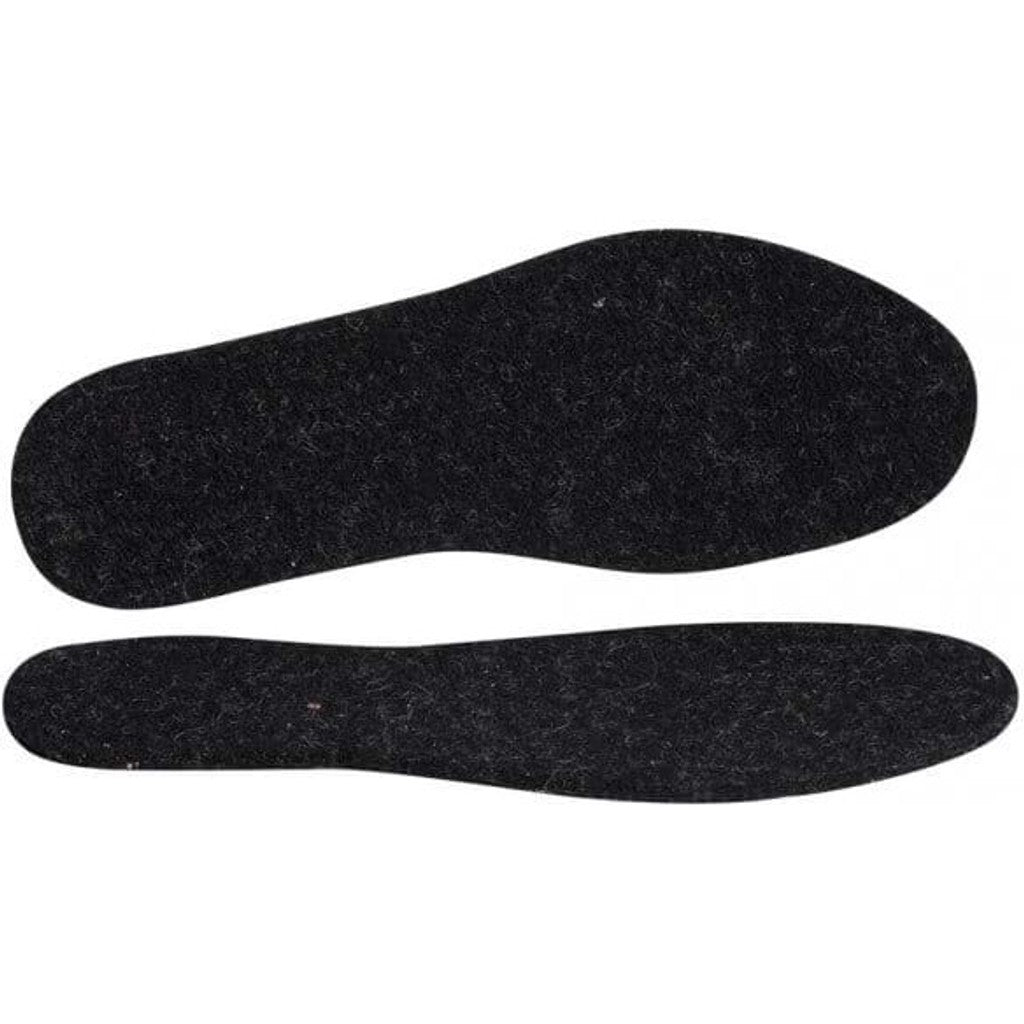 Glerups - felt soles | wollen inlegzolen Charcoal