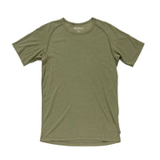 Devold - Lauparen Base Tee man | heren t-shirt van merinowol Lichen