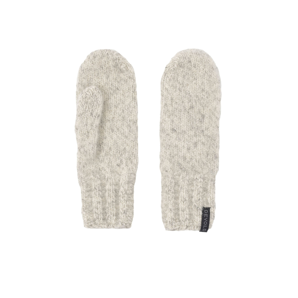 Devold - Nansen mittens | wollen wanten Grey