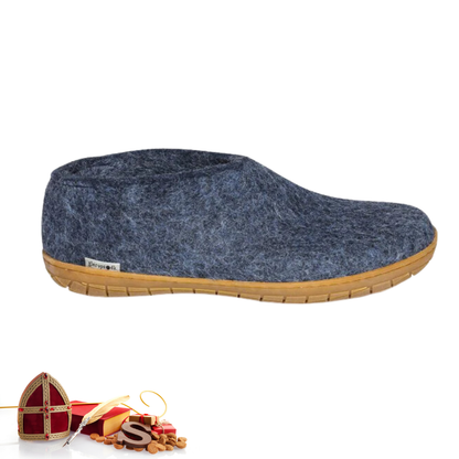 Glerups | Schuh mit Gummisohle – Denim