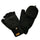Planet Wool - Gloves fold | handschoenen van wol Black