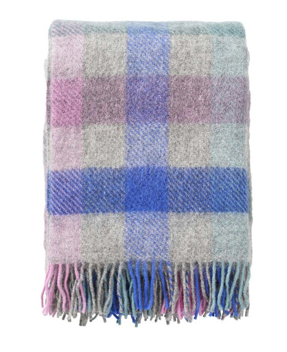 Klippan - Gotland Multi | plaid van Gotland wol Multi pastel 130x200 cm.