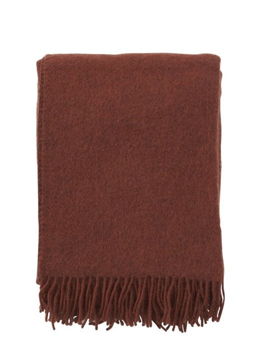 Klippan - Gotland | plaid van Gotland wol Rust 130x200 cm.