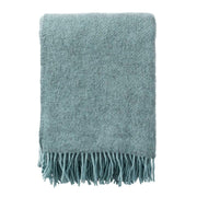 Klippan - Gotland | plaid van Gotland wol Turquoise 130x200 cm.