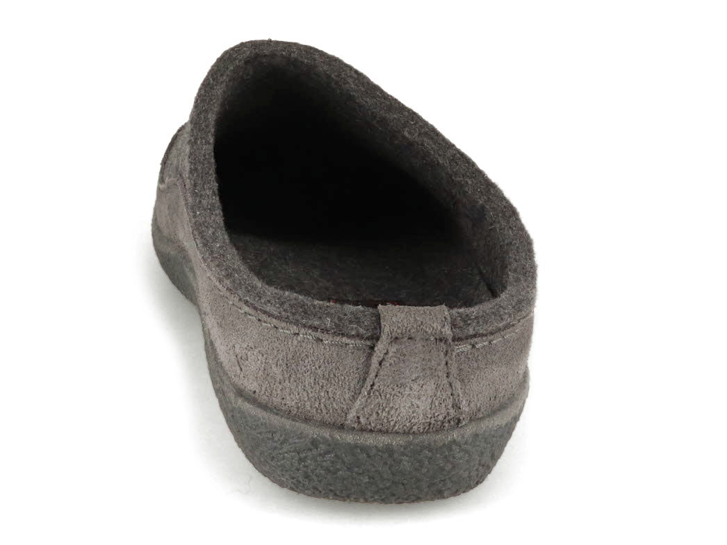 Haflinger - Blizzard Skane | vilt pantoffel met rubber zool
