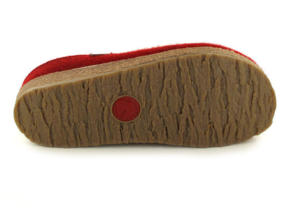Haflinger - Grizzly Kris | felt slipper with rubber sole