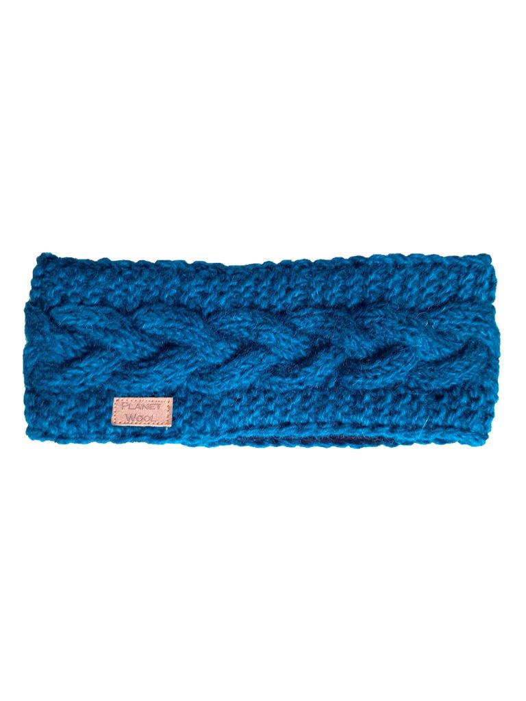 Planet Wool - headband with cable | Stirnband aus Wolle