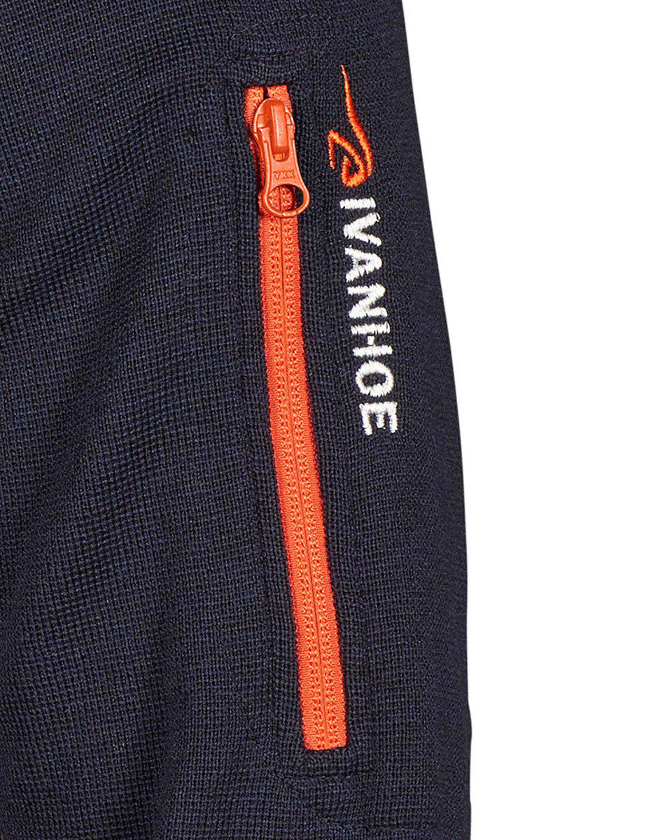 ivanhoe knitted in sweden - Hadar FZ WB | Windjacke aus Merinowolle für Herren