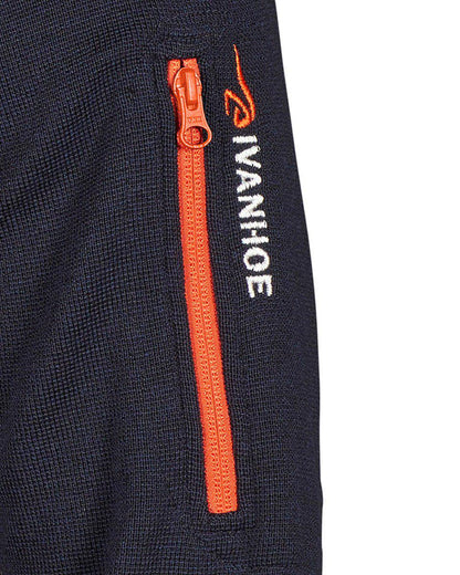 ivanhoe knitted in sweden - Hadar FZ WB | Windjacke aus Merinowolle für Herren