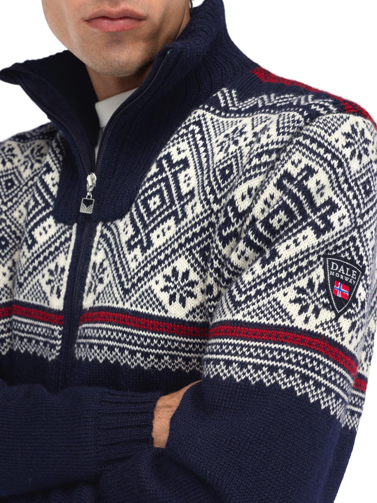 Dale of Norway - M Hardanger Windproof jacket | wollen herenvest met voering