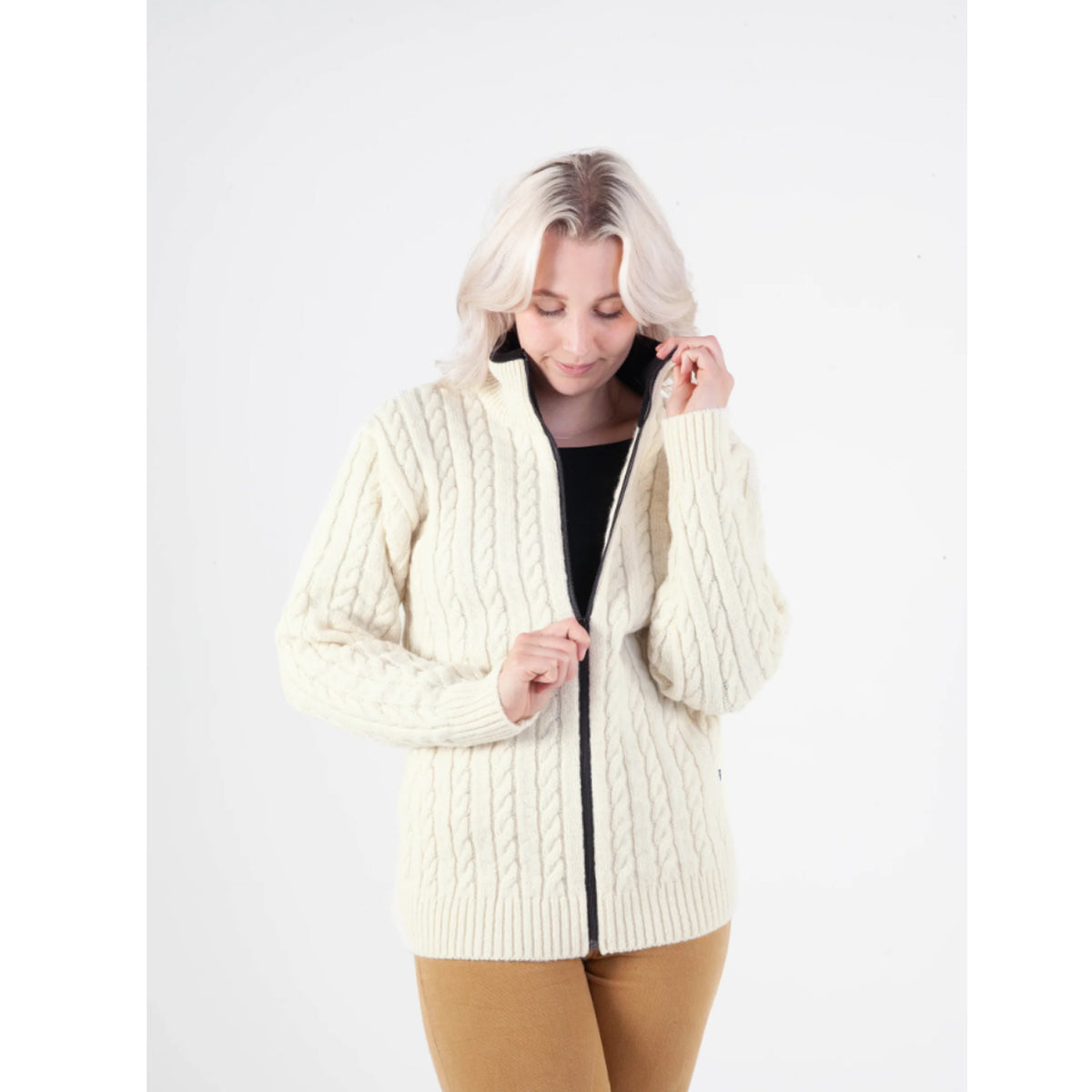 Bråtens - Holmsbu cable jacket | Noors wollen vest