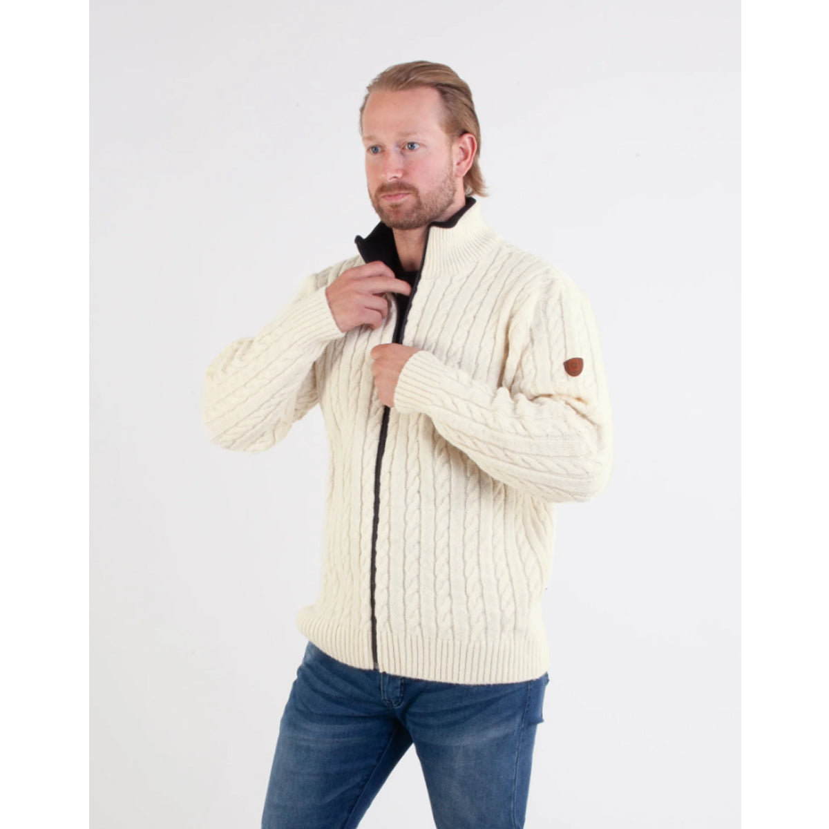 Bråtens - Holmsbu cable jacket | Noors wollen vest