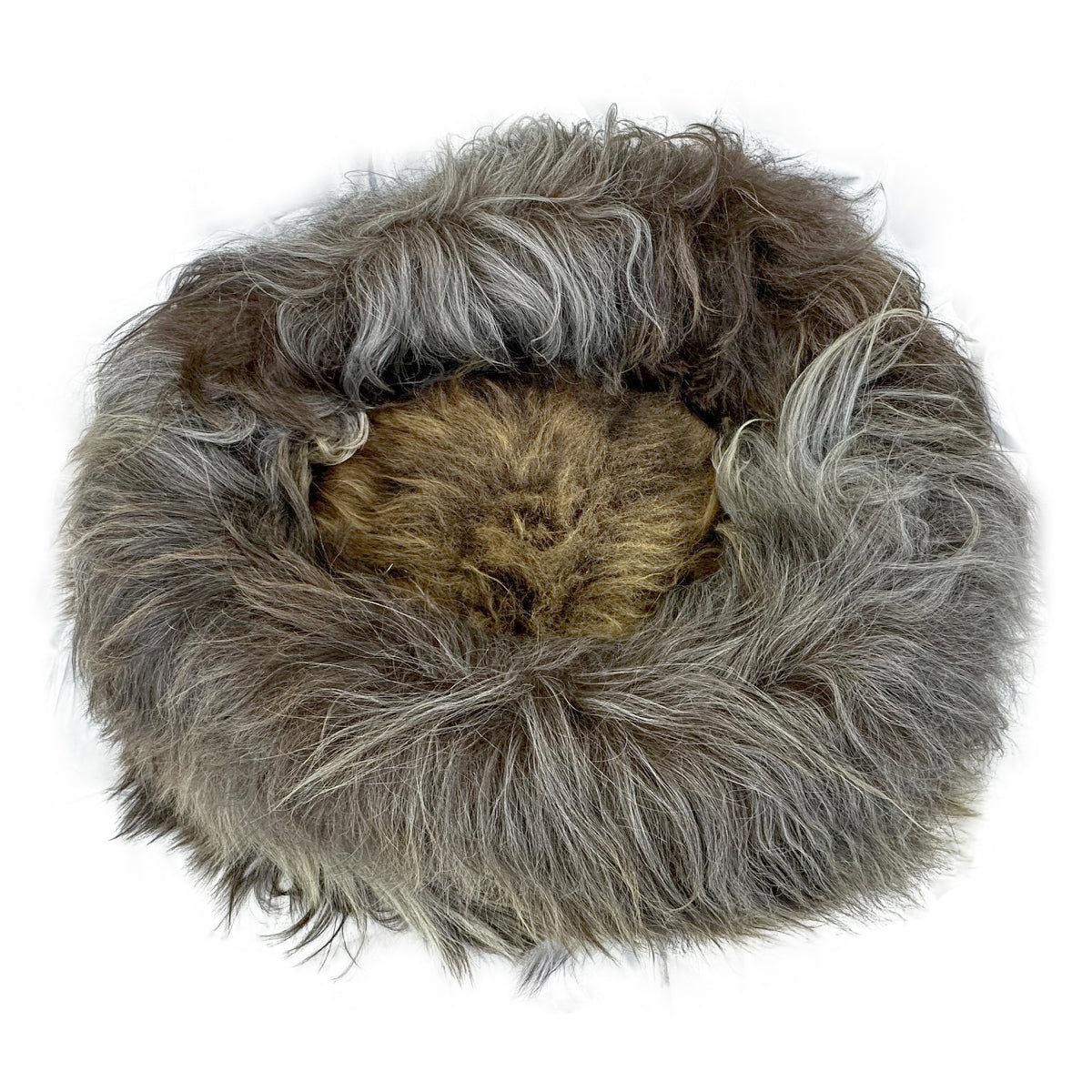 Belpo - hondenmand van schapenvacht