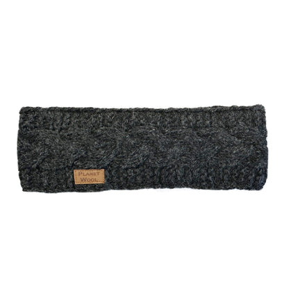 Planet wool - Headband cable | hoofdband van wol