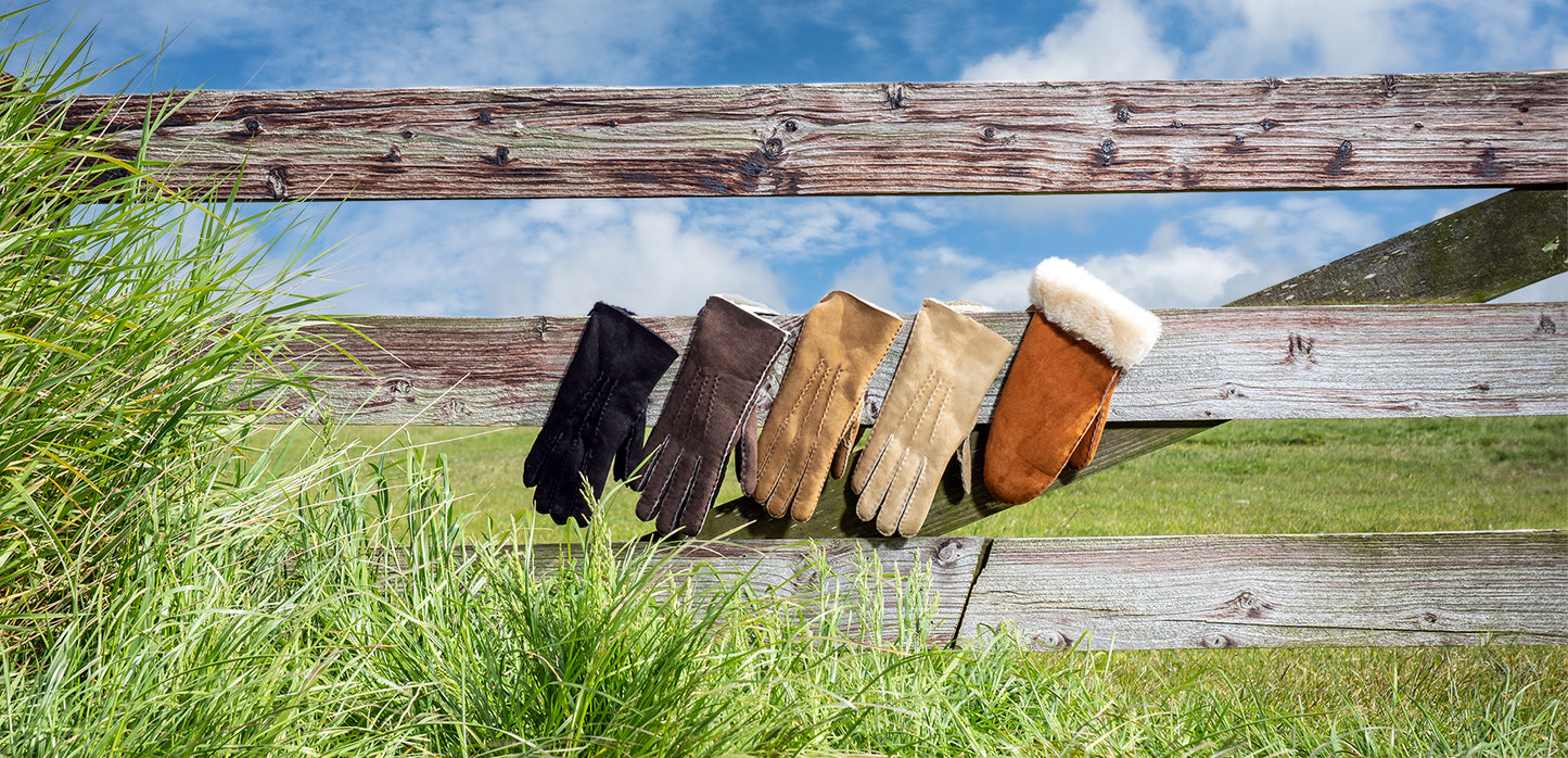 Texelana | Handschuhe aus Schaffell und Wildleder