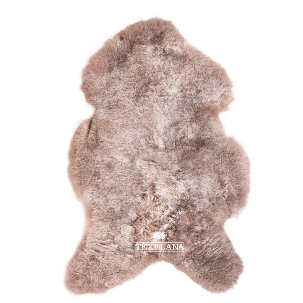 Texelana - geverfde IJslandse schapenvacht | taupe geschoren