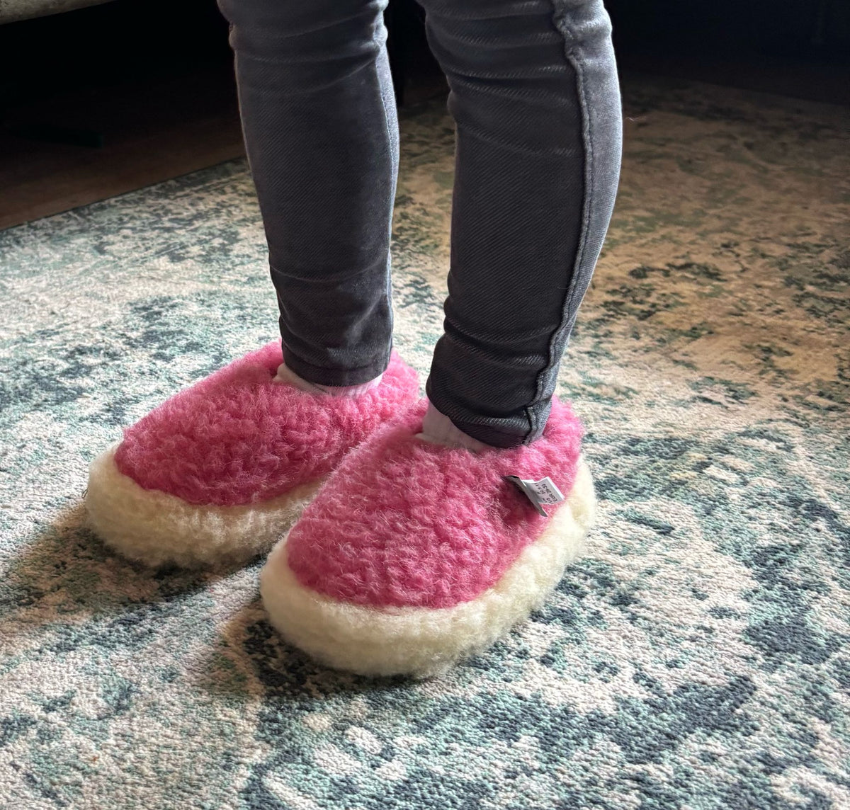 Yoko Wool - Kids Siberian slipper | kinderpantoffel van schapenwol