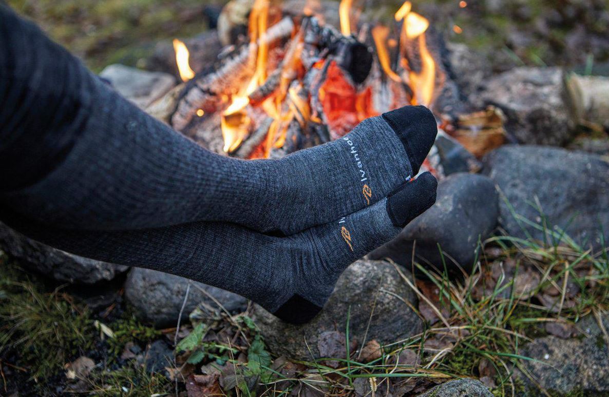 Ivanhoe Knitted in Sweden - Wool sock comp | compressiesok met merinowol