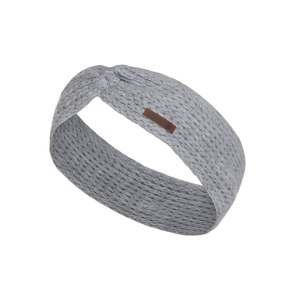 Knit Factory - Joy | hoofdband Lichtgrijs