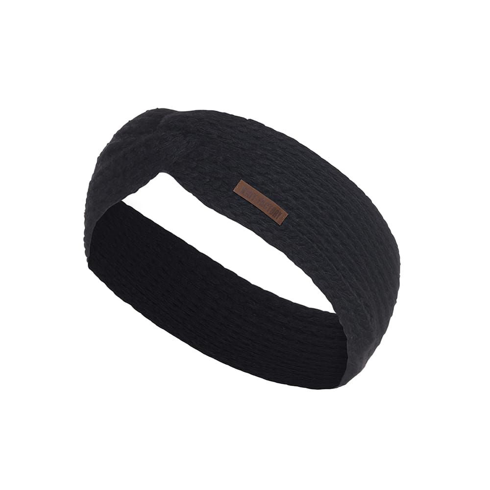 Knit Factory - Joy | hoofdband Zwart