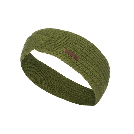 Knit Factory - Joy | hoofdband Mosgroen
