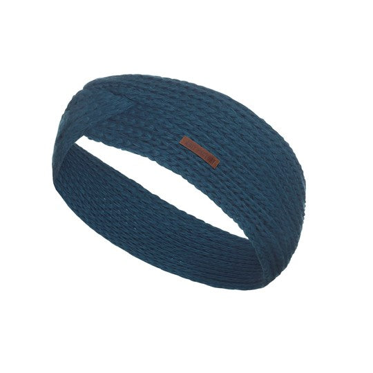 Knit Factory - Joy | hoofdband Petrol