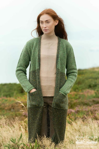 West End - K5563 | lang wollen damesvest