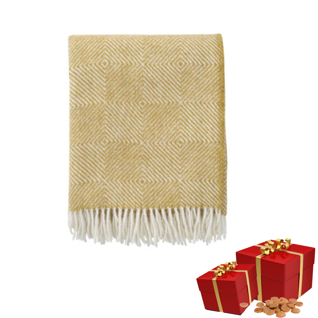 Klippan - Gooseye | plaid van gerecyclede wol