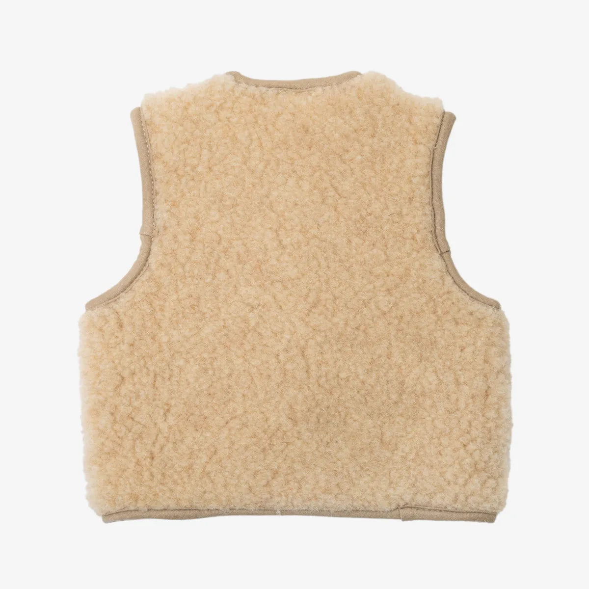 Flokati - Panda vest | children's bodywarmer made of merino wool