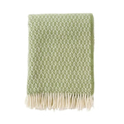 Klippan - Lovik | plaid met gerecyclede wol Green 130x200 cm.