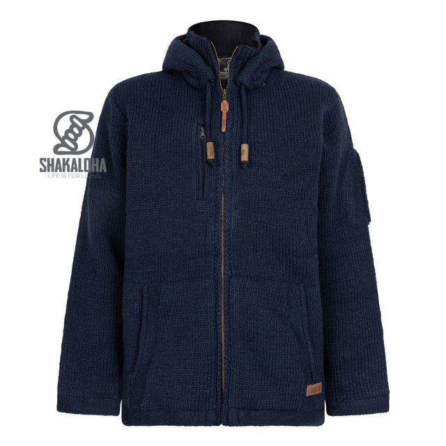 Shakaloha - Montana ZH BonaBlue | wollen herenvest BonaBlue
