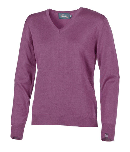 Ivanhoe of Sweden - V-neck | women's sweater made of merino wool