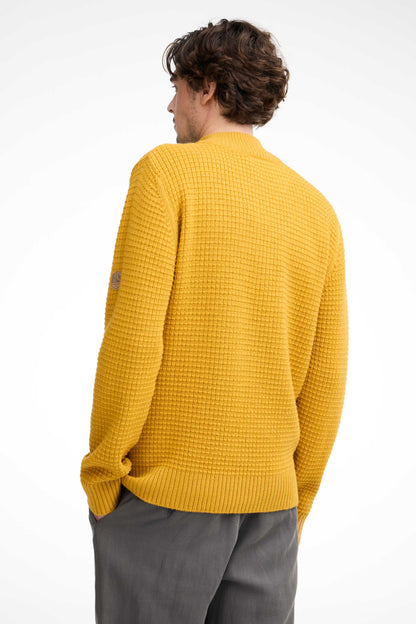Ivanhoe Knitted in Sweden - Moritz HZ | wollen trui met rits