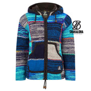 Shakaloha - Patch NH Mixblue | wollen damesvest Mix blue
