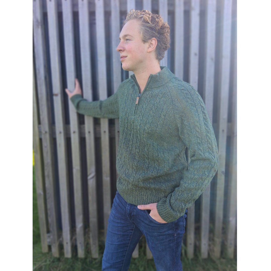 Emerald Style - M Glengarriff HZ | men's lambswool sweater