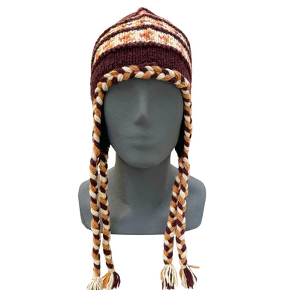 Planet Wool - hat ear covers | wool hat with ear flaps
