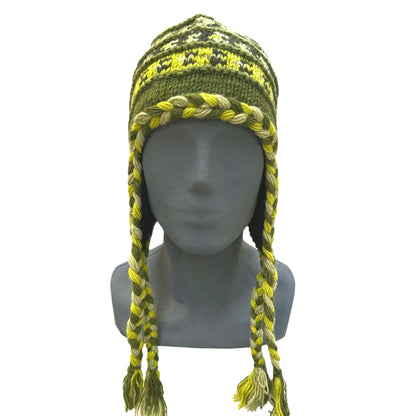 Planet Wool - hat ear covers | wool hat with ear flaps