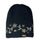 Planet wool - Long flower hat | wollen muts met bloemen