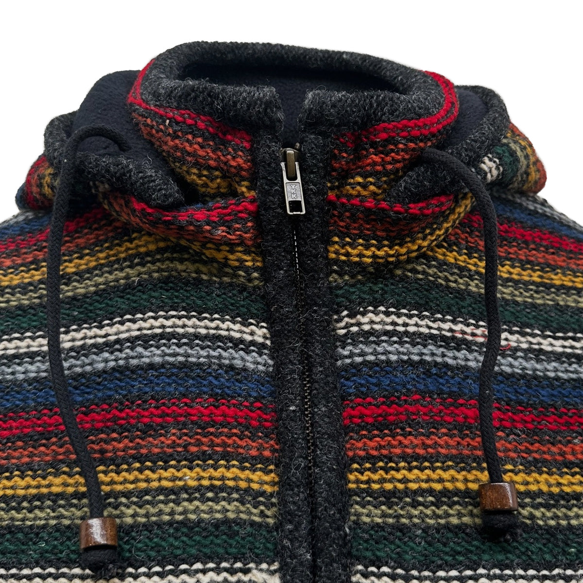 Planet Wool - Long Jacket Tibetan | wollen damesvest met fleecevoering