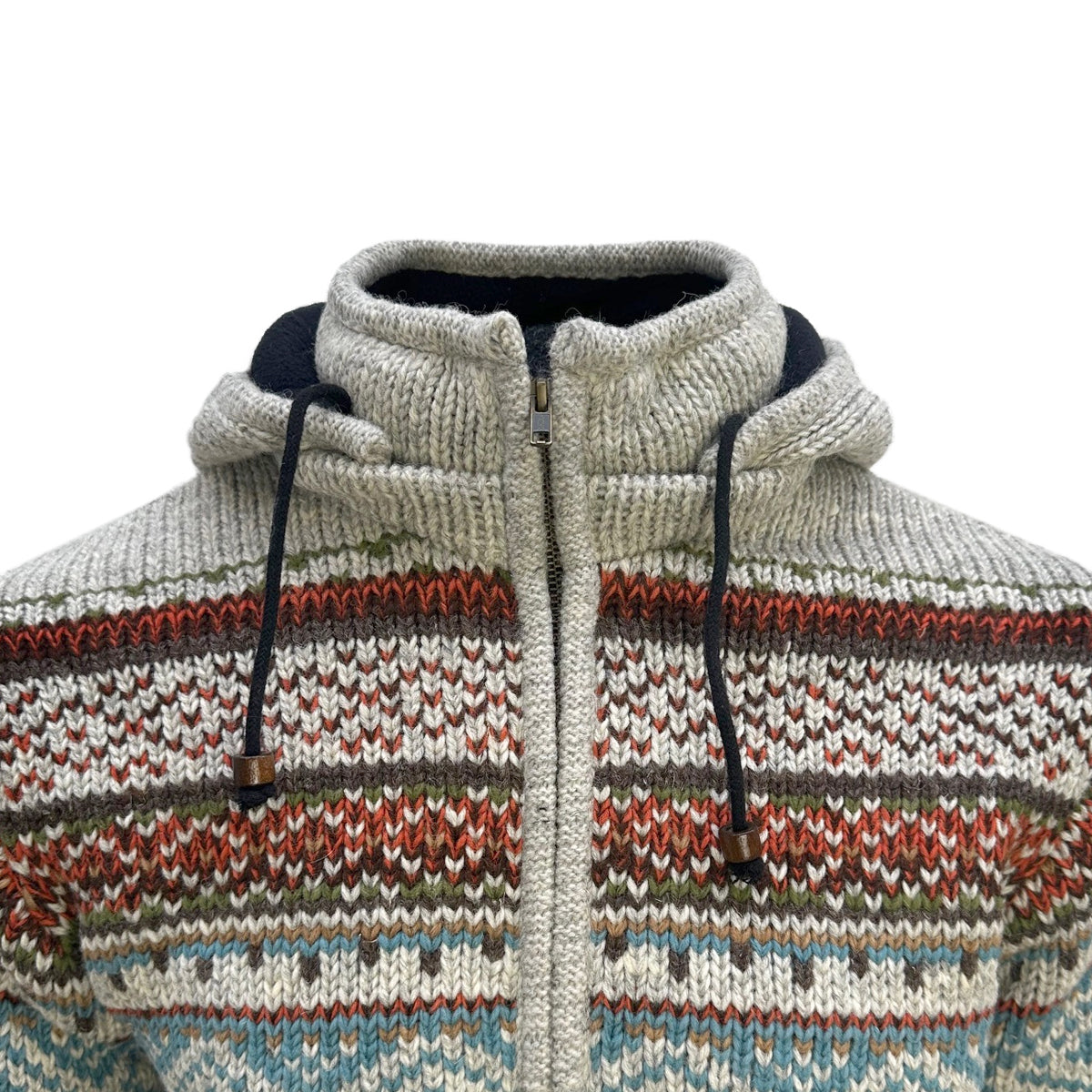 Planet Wool - Chest Pattern | wollen vest met fleecevoering