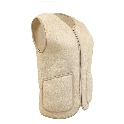 Yoko Wool - Pepitko vest | bodywarmer made of soft wool