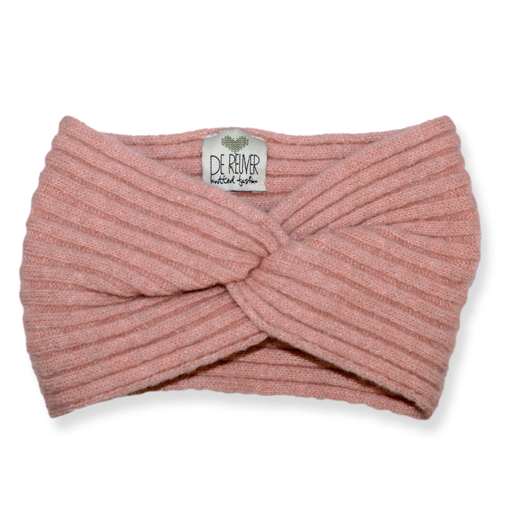 De Reuver - Pip | wollen hoofdband Cameo pink