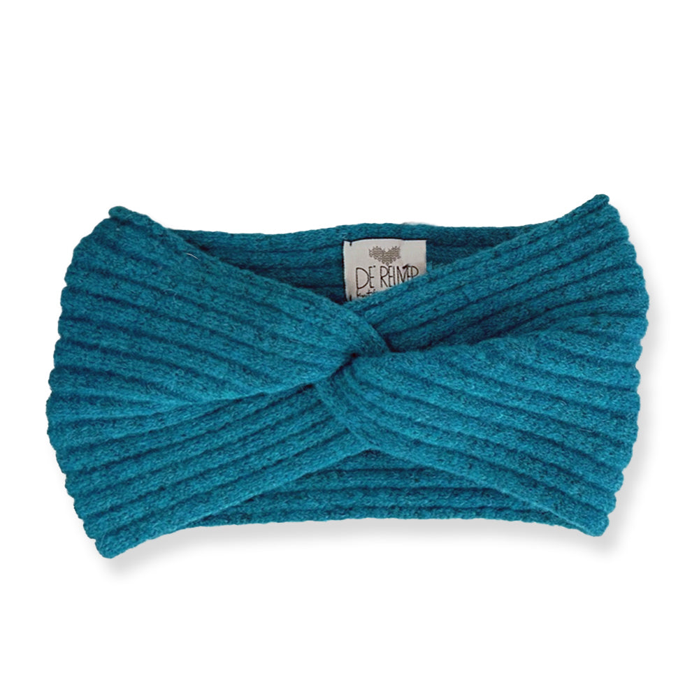 De Reuver - Pip | wollen hoofdband Horizon blue