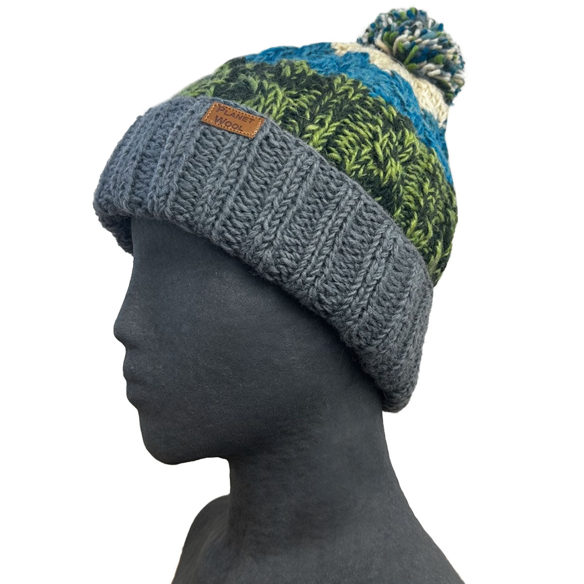 Planet wool - Buy wool hat Pompon | Texelana