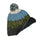 Planet Wool - Pompom hat | wool hat with fleece lining